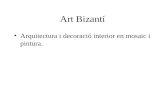 Presentació Art Bizantí