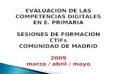 Competencias Digitales en E. Primaria