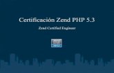 Certificación Zend PHP 5.3 - Alejandro Mohamad