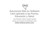 Soluciones Web en software libre aplicado a Pymes de educacion y salud
