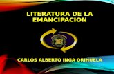 LITERATURA DE LA EMANCIPACIÓN