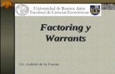 Factoring y warrant
