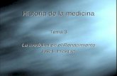 Historia de la medicina: tema 3