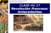 Hu 17 Antecedentes  Rev. Francesa