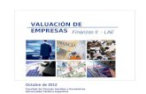 U7 Fusiones y Adquisiciones: Valuación de empresas
