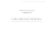 Carta Orgánica Municipalidad Santa Lucía