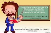 INCORPORACIÓN DE LAS TIC EN EDUCACIÓN SUPERIOR: