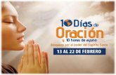 10 Días de Oración - 1er. Día - Intercesión Ferviente