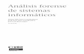 Análisis forense de sistemas informáticos (2009)