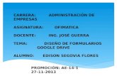 Dideño formularios google drive 2013