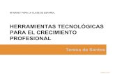 herramientas tecnológicas para el crecimiento profesional (profesor ELE)