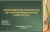 Herramientas generales de transformación de conflictos