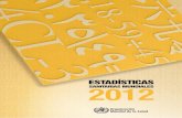 Estadísticas de Salud. OMS, 2012.