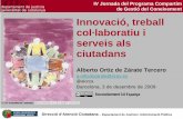 Innovació, treball col·laboratiu i serveis als ciutadans. Alberto Ortiz de Zárate