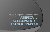 Asepsia, quirófano y equipo quirúrgico