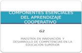 Componentes esenciales del aprendizaje cooperativo
