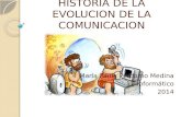 Historia de la evolucion de la comunicacion