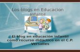 El blog en educación infantil como recurso didáctico