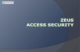 Presentación Zeus Access Security