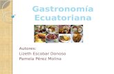 Gastronomía ecuatoriana diapositivas