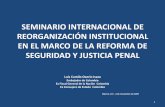 Estructura y operación de la Fiscalía General de Colombia.