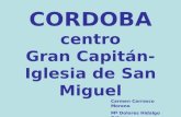 Itinerario por el centro de Córdoba P. Comenius