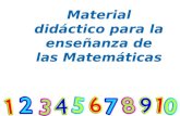 Material didáctico matematicas