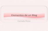 2 Elementos De Un Blog