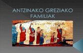 Antzinako greziako familiak