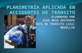 PLANIMETRÍA APLICADA EN ACCIDENTES DE TRÁNSITO I