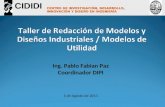 Clase diseños y modelos industriales 1 de agosto cididi