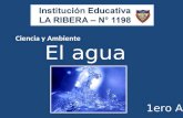 El agua. Primaria. IE N° 1198. La Ribera. Aula de Innovaciones Pedagógicas.