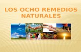 Los ocho remedios naturales