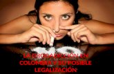 LAS DROGAS EN COLOMBIA Y SU POSIBLE LEGALIZACIÓN