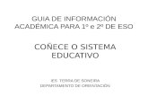 Guia de información académica para 1º e 2º