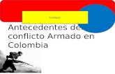 Antecedentes del conflicto armado en colombia