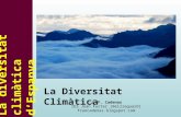 La diversitat climàtica en espanya