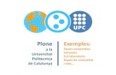 Plone a la Universitat Politècnica de Catalunya