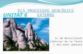 Unitat 6 Processos Geològics Externs