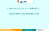 Evidencias en macroangiopatia diabética y RCV
