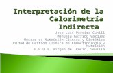 Interpretacion de la calorimetría indirecta
