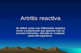 Artritis Reactiva   Dr Dazarolla