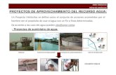 Tema 1.4 proyectos hidráulicos de aprovechamiento del recurso agua