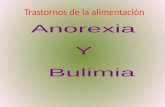 Trastornos de alimentacion: anorexia y bulimia