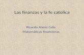 Las finanzas y la fe católica.