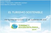 El Turismo Sostenible