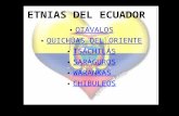 4TO. ECOTURISMO "ETNIAS DEL ECUADOR" .. .INSTITUTO TECNOLÓGICO SUPERIOR POLICÍA NACIONAL