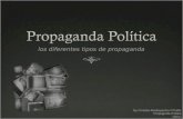 Analisis de tipos de propagandas