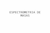 Espectrometria de masas 2012