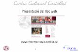 Presentació lloc web del Centre Cultural Castellut